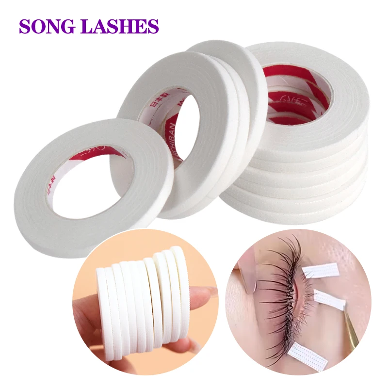 Super Soft 4mm Narrow Sensitive Eyelash Extension Tape for Professional Grafting Lash Tools