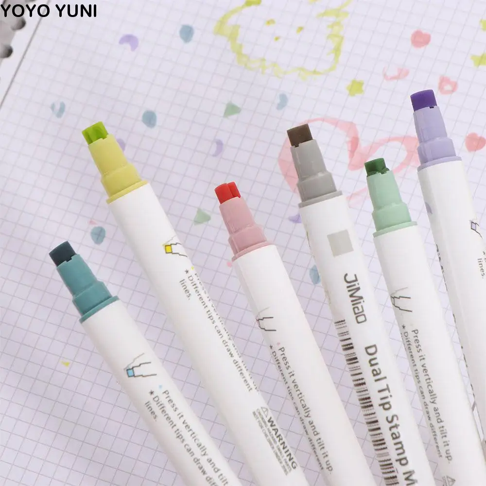 

Детская печать со звездами и луной, акварельная ручка, сердце, граффити, двуглавая печать, ручка, маркировка, флуоресцентный маркер «сделай сам», подарок на день рождения