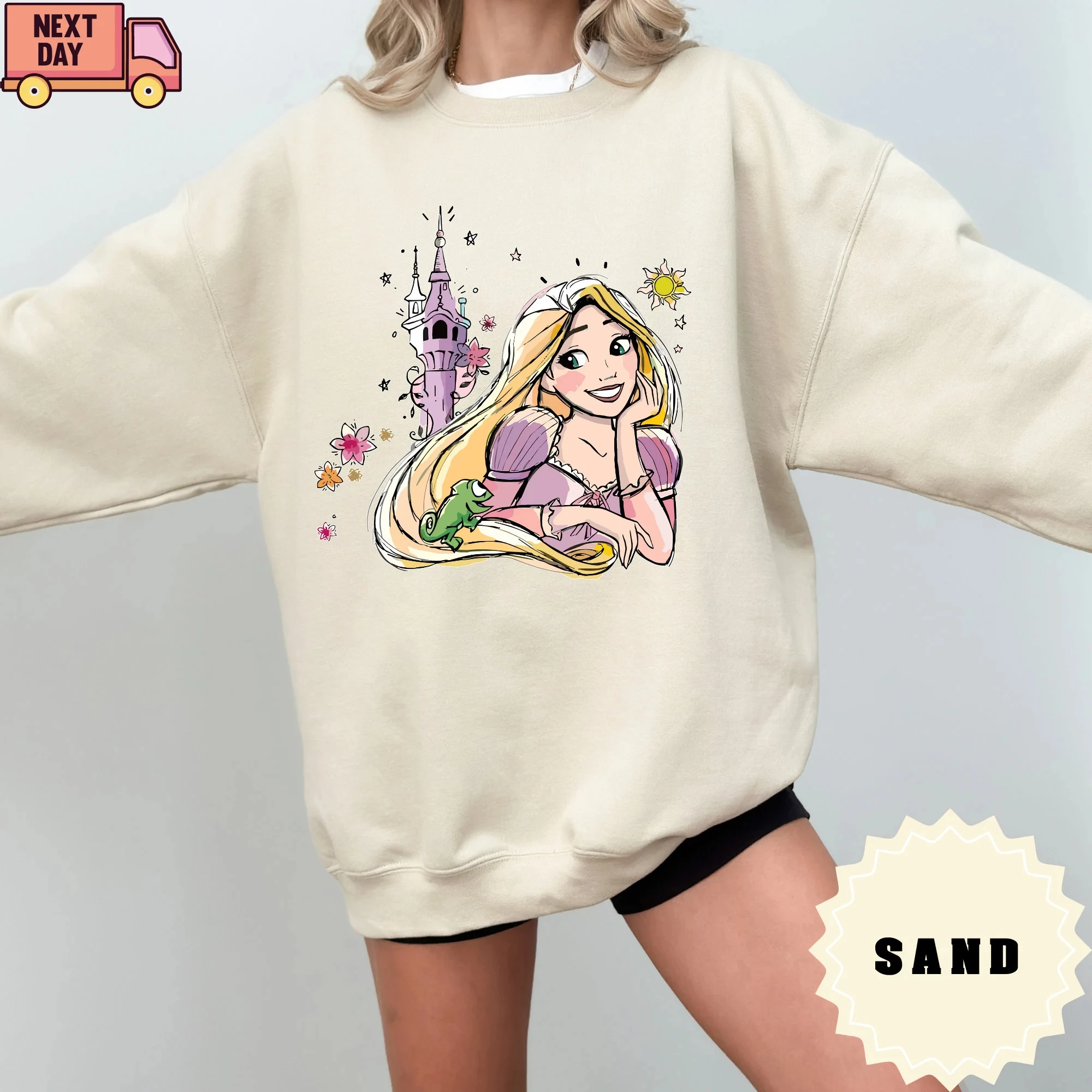 هوديي ديزني ريترو رابونزيل هوديي ديزني متشابكة هوديي ديزني هوديي الأميرة عيد ميلاد هوديي ديزني لاند هدية هوديي