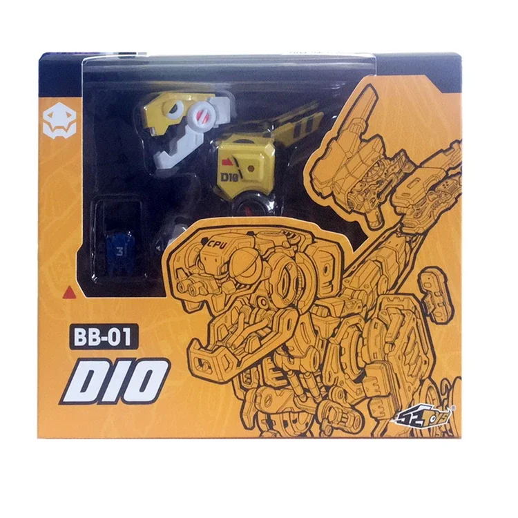 

In Stock！52TOYS Transformation BEASTBOX BB01 BB-01 DIO Cube Dinosaurs Animal Action Figure Gifts Toys