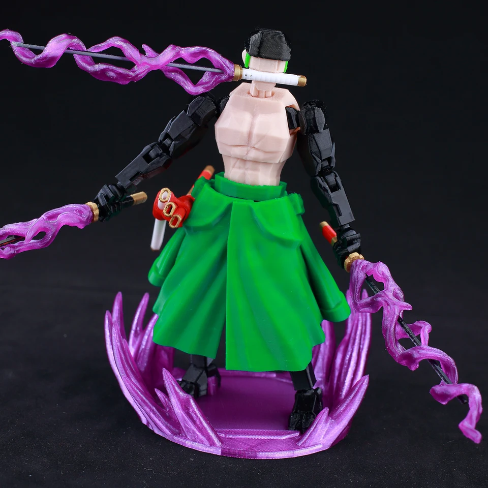 9L3D Hot Dummy 13 Lucky 13 Titan 13 OnePiece Anime Figure Roronoa