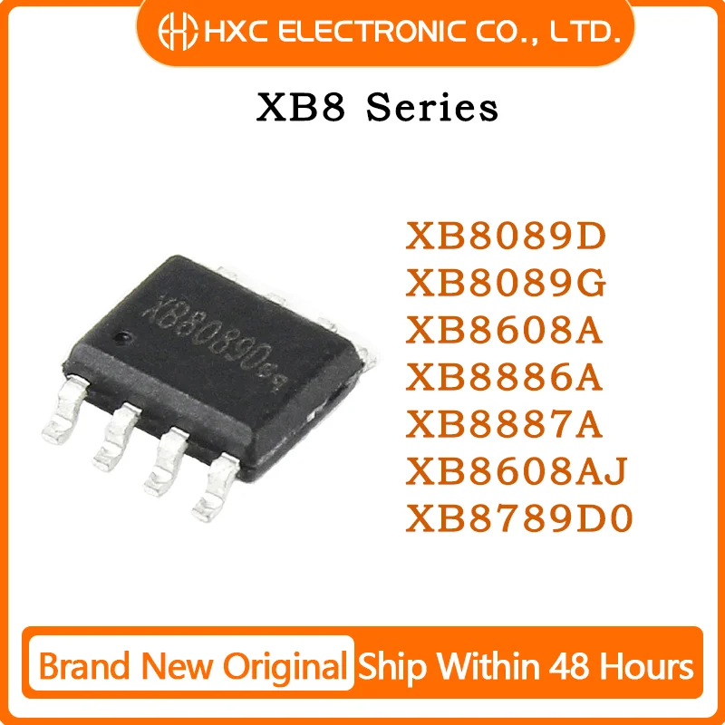 

10PCS XB8089D XB8089G XB8608A XB8886A XB8887A XB8608AJ XB8789D0 ESOP8