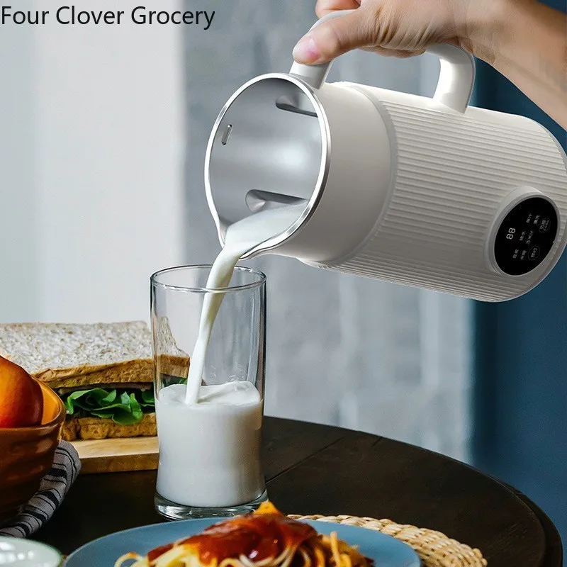 220V 600W Filter-free Soybean Milk Machine Electric Juicer 800ml Soy Milk Blender Mixer Fresh Juice Maker Wall Breaking Machine