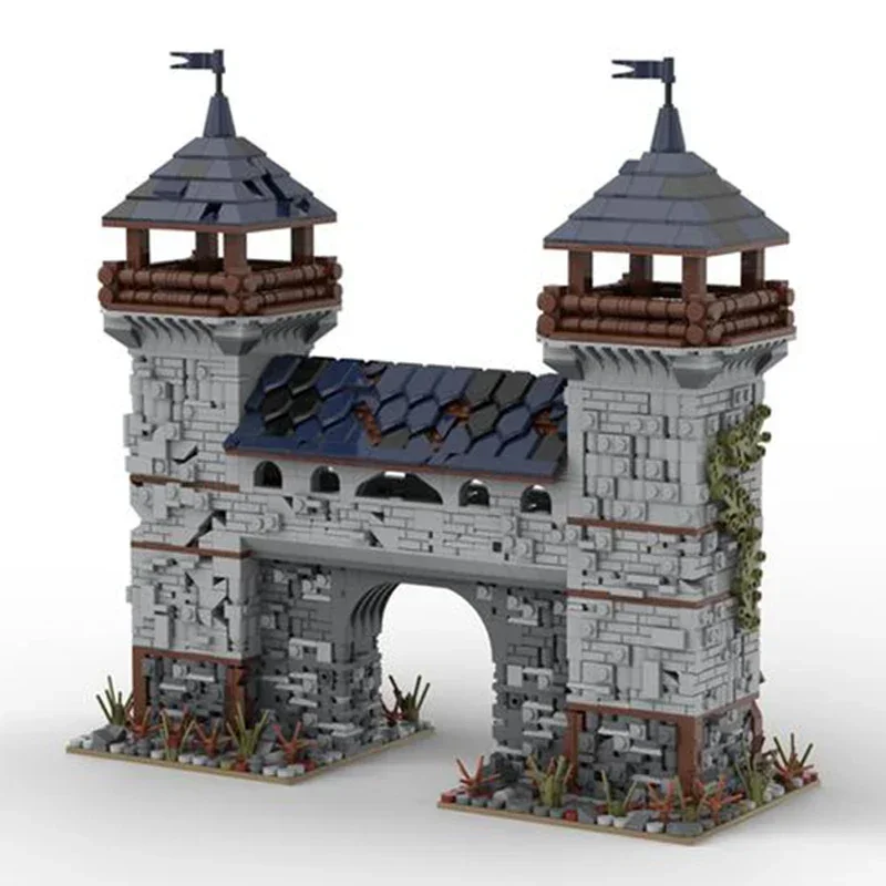 Bloques de construcción Moc, modelo Medieval, halcón negro, tecnología exterior, bloques modulares, regalos, juguetes para niños, conjuntos DIY de montaje