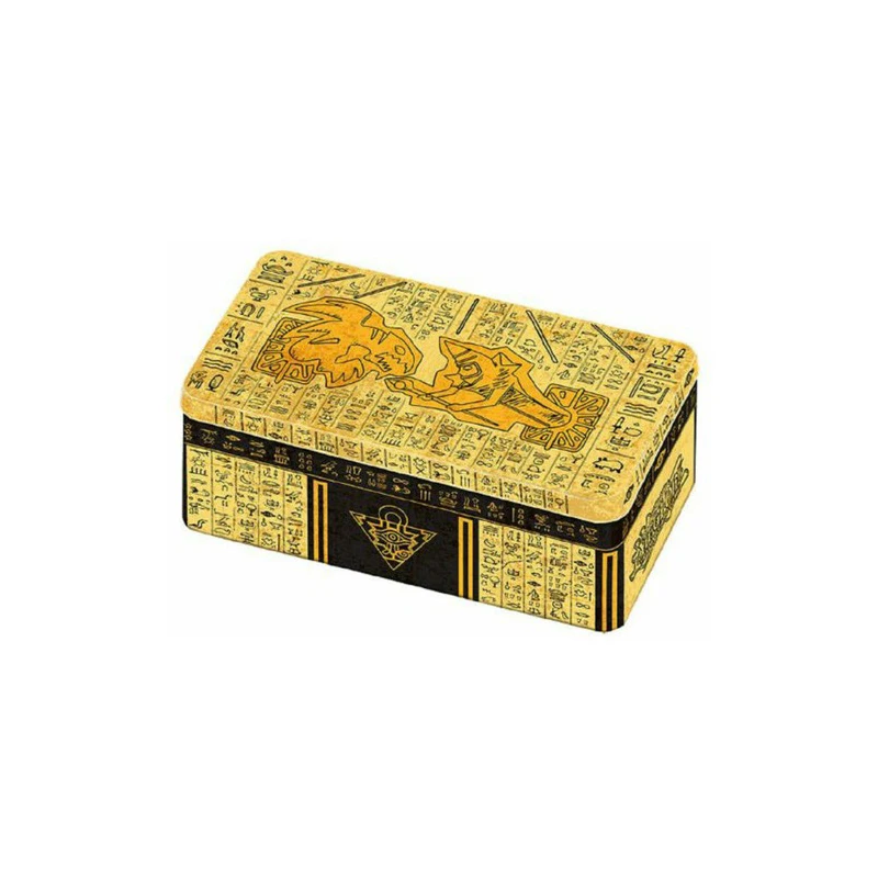 遊戯王！ TGG 2021 古代の戦いの缶 工場密封されたゴールド アイアン ボックス 英語版