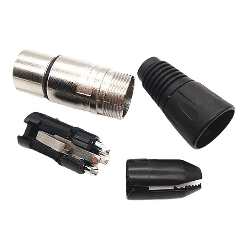 كابلات الصوت التوصيل ذكر أنثى ميكروفون التوصيل XLR سلك موصل MIC كابلات الموصلات ميكروفون موصلات 3 دبوس XLR التوصيل