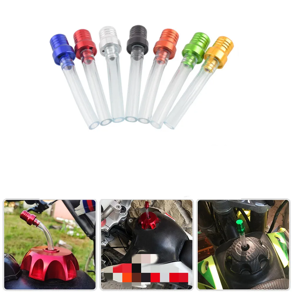 1pc/7pcs Motorcycle Gas Cap Vent House Gas Cap Vent For Kawasaki Suzuki Yamaha Cruiser Chopper Cafe Racer Old School