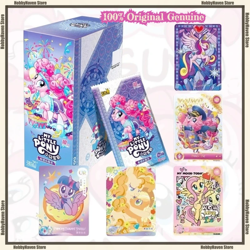 

В наличии Карточная игра, подлинная карточка My Little Pony Friendship Eternal Card Hui Moon Bag, часть 5, 5SC, черная коллекция, подарок