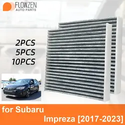 Car Cabin Air Filter for Subaru Impreza 2017-2023 Auto Filters Carbon Fiber CF12157 87139-0E040 87139-0R030 87139-26010