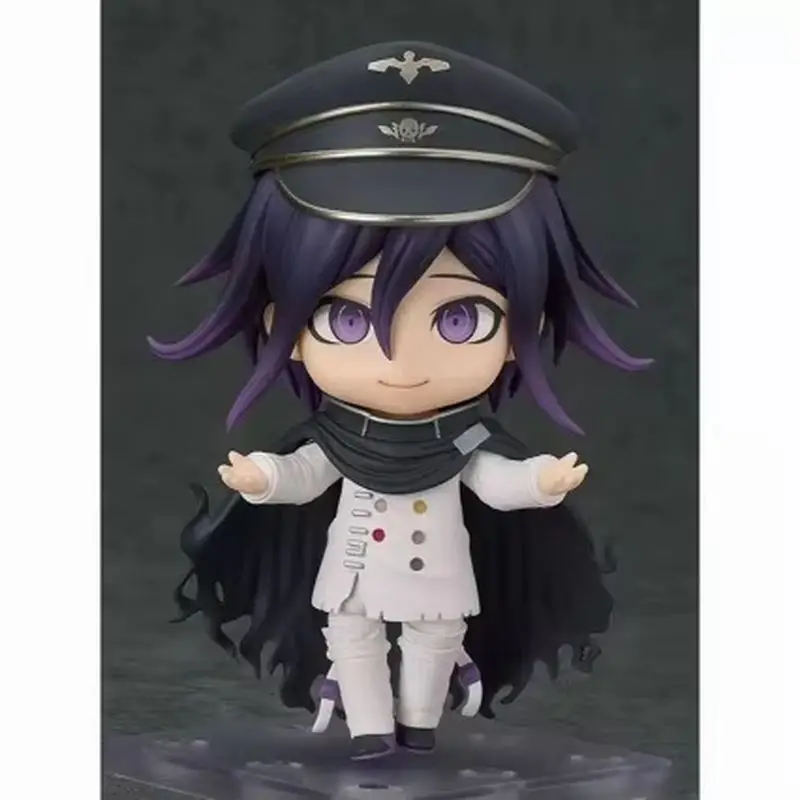 2802 Mini Chibi Kokichi Ouma Figur Danganronpa V3 PVC Sammlermodell Desktop-Ornament Geschenk für Anime-Liebhaber
