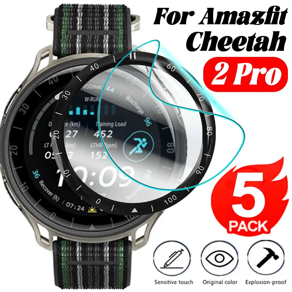 

1/3/5Pcs for Amazfit Cheetah 2 Pro Watch Screen Protectors HD Composite Protective FIlm Hydrogel Films for Amazfit Cheetah 2 Pro