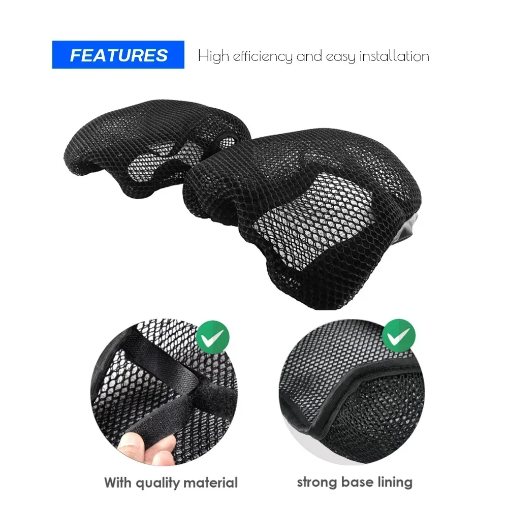 For Honda CBF600 CBF 600 N/S 1000 CBF1000 CBF600N CBF600S 2011 Anti-Slip Breathable Fabric Motorcycle 3D Mesh Cushion Seat Cover