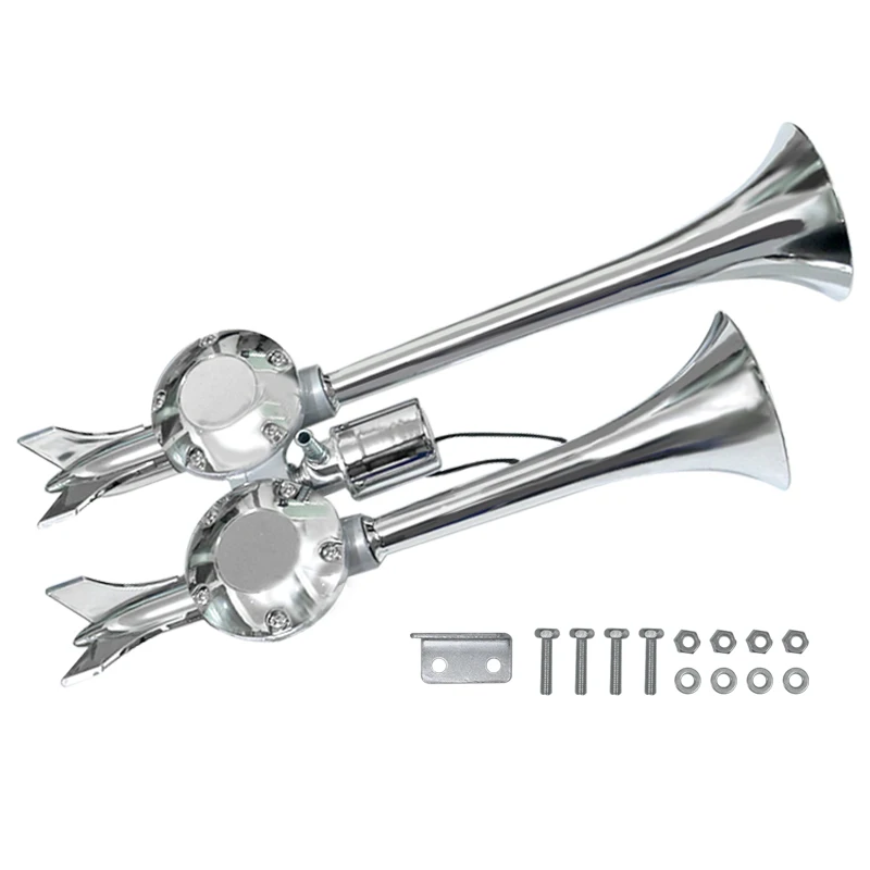 عبر الحدود أنبوب واحد ومزدوج 304 الفولاذ المقاوم للصدأ تطبيق كهربائي قارب قارب الغاز بوق السيارة