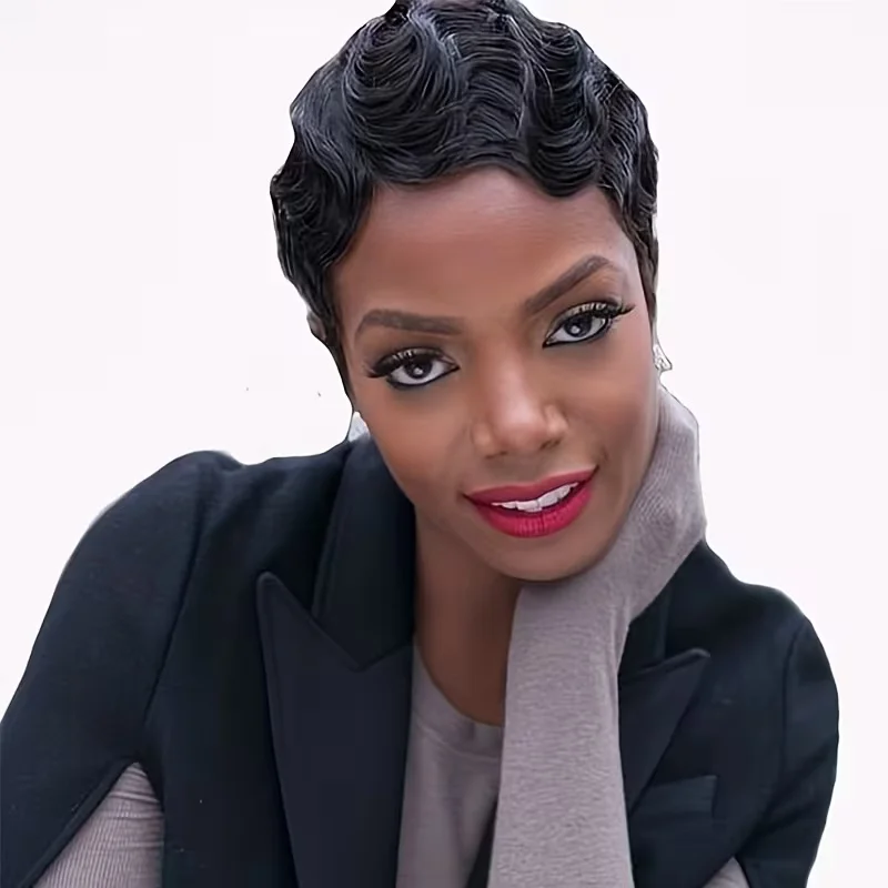 

Ретро-парики в стиле 80-х и 90-х годов, короткие, с волнистыми кончиками, из натуральных человеческих волос, машинного плетения, с эффектом натурального вьющегося волоса, мягкие и удобные в носке.