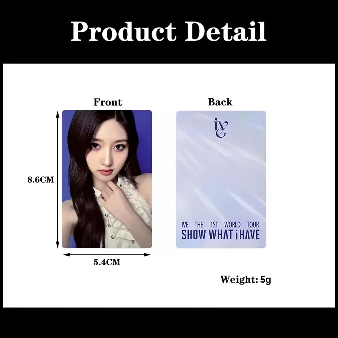 World Tour Concert Special Edition Card Small Card DVD Blu ray Commemorative Collection LEMO Card