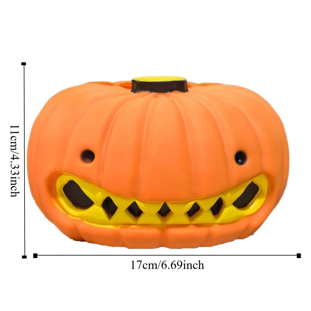 Kotak Tisu Labu Halloween Model Mainan Kotak Penyimpanan Kertas Labu Gnash Dekorasi Ornamen Labu Koleksi Kartun