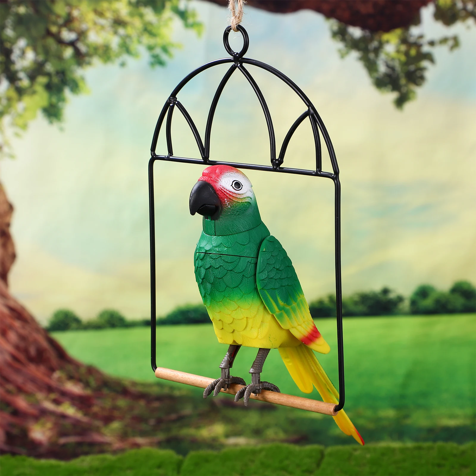 

Suitable Portable Parrot Stand Parakeet Cage Accessories Perch Playstand The Swing Hummingbird Swings