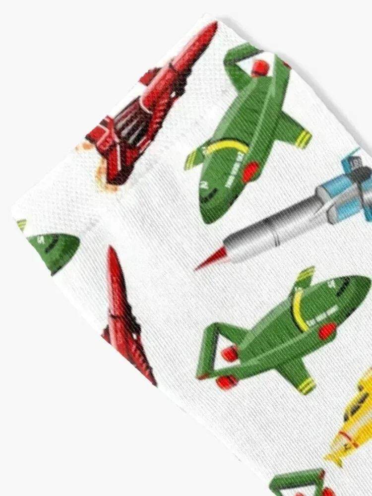 Thunderbirds Pattern Socks warm winter cotton hip hop Stockings man Socks Ladies Men's