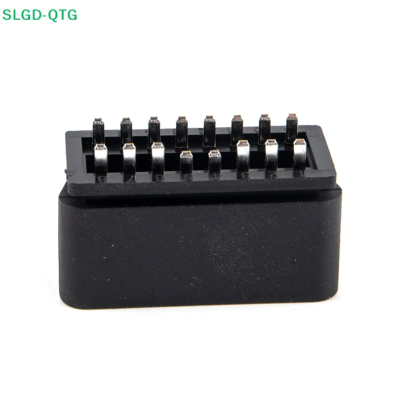 

(SLGD-QTG) 1 шт. автомобильный разъем 12В, 16-контактный, штекер, диагностический инструмент, клеммный соединительный штекер