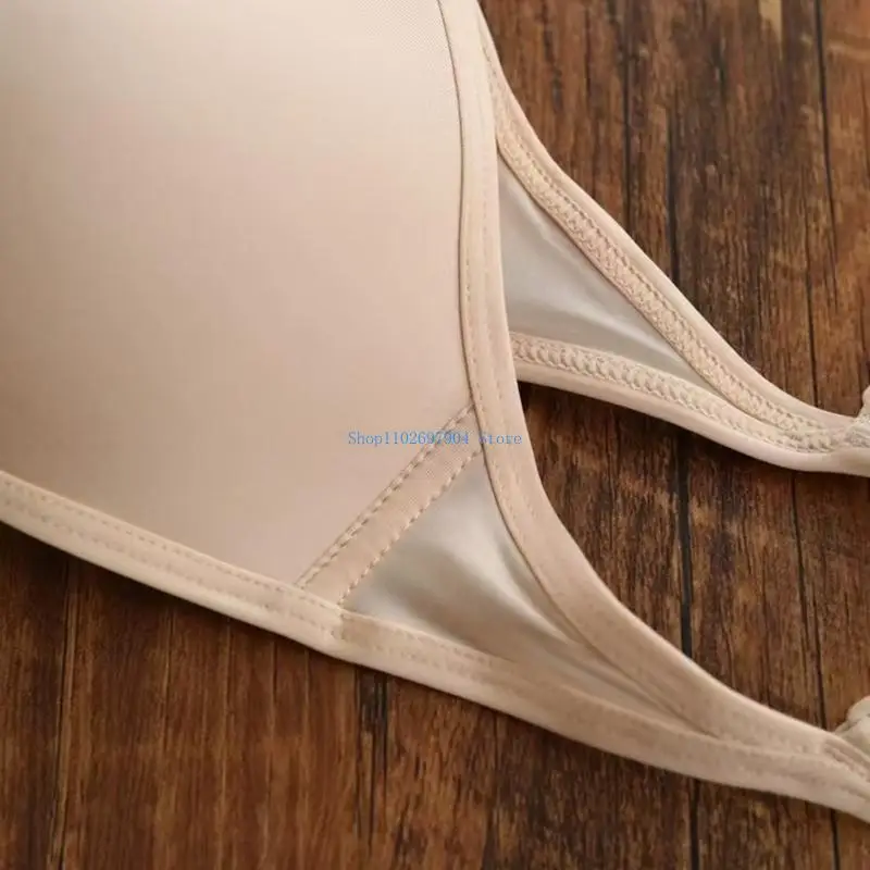 حمالة صدر N7YF للسيدات ذات إغلاق أمامي، حمالة صدر رافعة للأعلى، عميقة على شكل حرف V، حمالة صدر بسلك داخلي #5