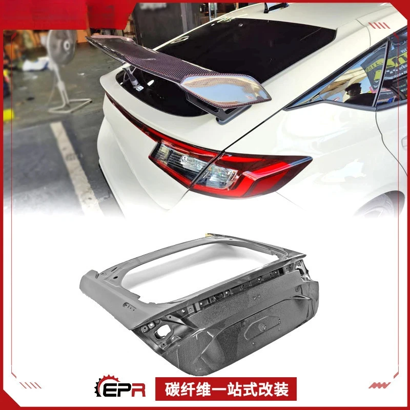 

Для Honda Civic Type R FL5 — обновление задней двери багажника из карбона в стиле OE