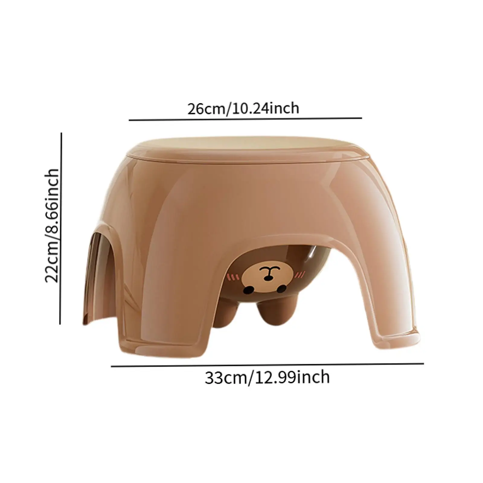 Toddlers Chair for Table Multipurpose Anti Slip Child Step Stool for Porch Bathroom Indoor Outdoor Use Classroom Kindergarten