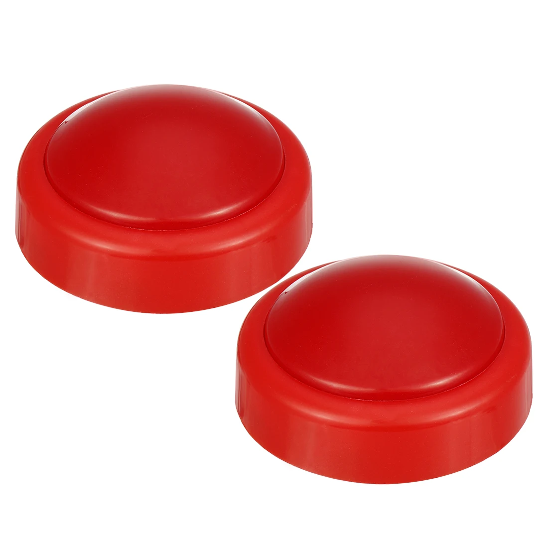 

2Pcs Tap Lights Battery Powered Touch Sensor LED Lamp Push Night Light Stick-on 3.9 Inch Red Colored for Closet Cabinet Hallway