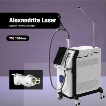 KEYLASER K610 755nm/1064nm Alexandrite Laser Hair Removal Machine With Cooling System For Home & Commercial Use Beauty Device