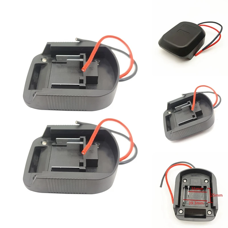 Battery Adapter For Makita 18V Lithium Battery Power Tool Connector Adapter Dock Holder For Power Tool BL1830 BL1840