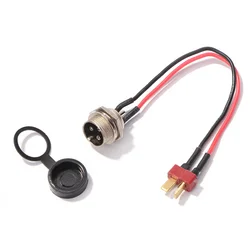 Electric Scooter Charging Interface Power Cable Charging Socket Port Plug for KUGOO M4 PRO Scooter Accessories