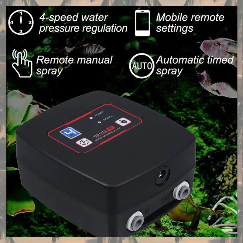 A70U New Tuya Wifi Plant Watering System Intelligent Spray Humidification System Humidification System With 4 Spary Heads EU Plu