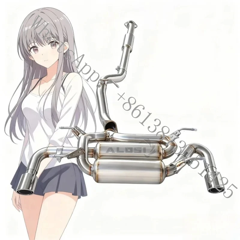 

Выхлопная система Stable Quality Escape CatBack 86 2.4 2020-2024 с модифицированной акустической системой обратного давления