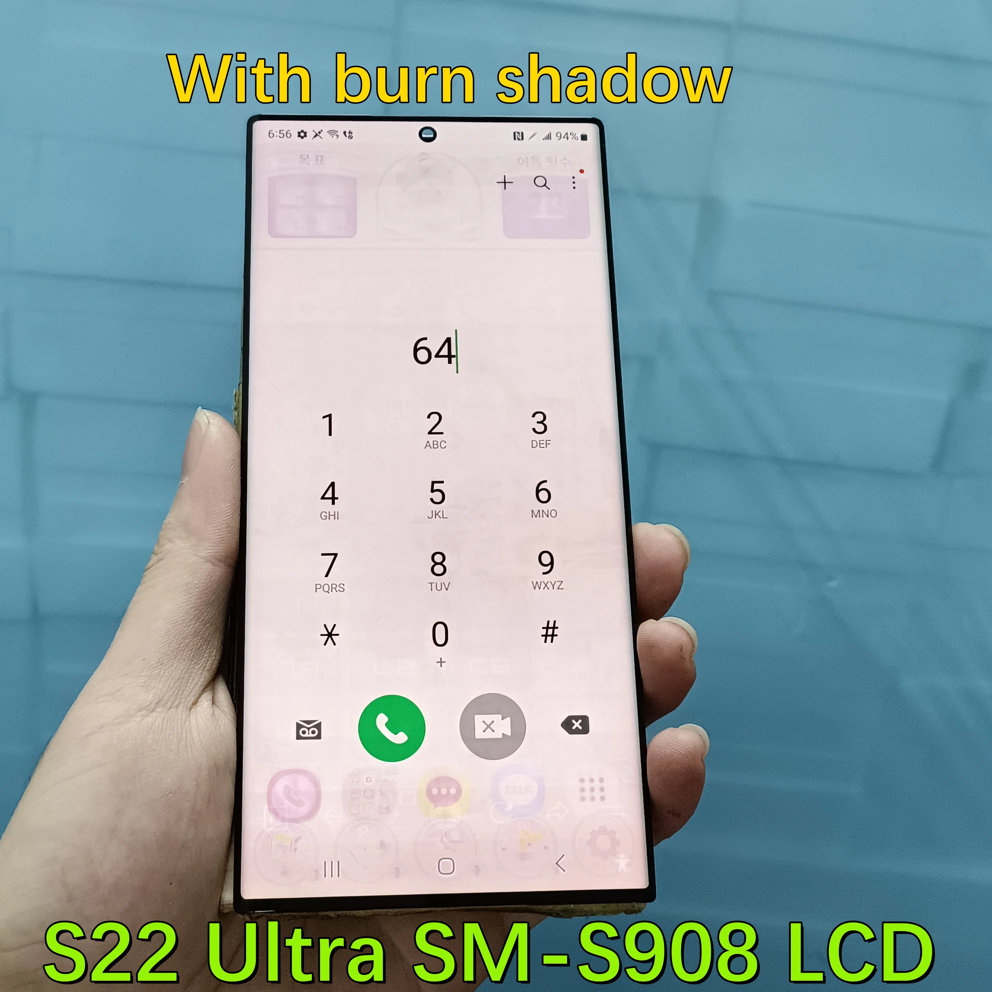 With defects S22Ultra LCD For Samsung Galaxy S22 Ultra SM-S908B S908N S908U Display Touch Screen Digitizer Assembly Replacement