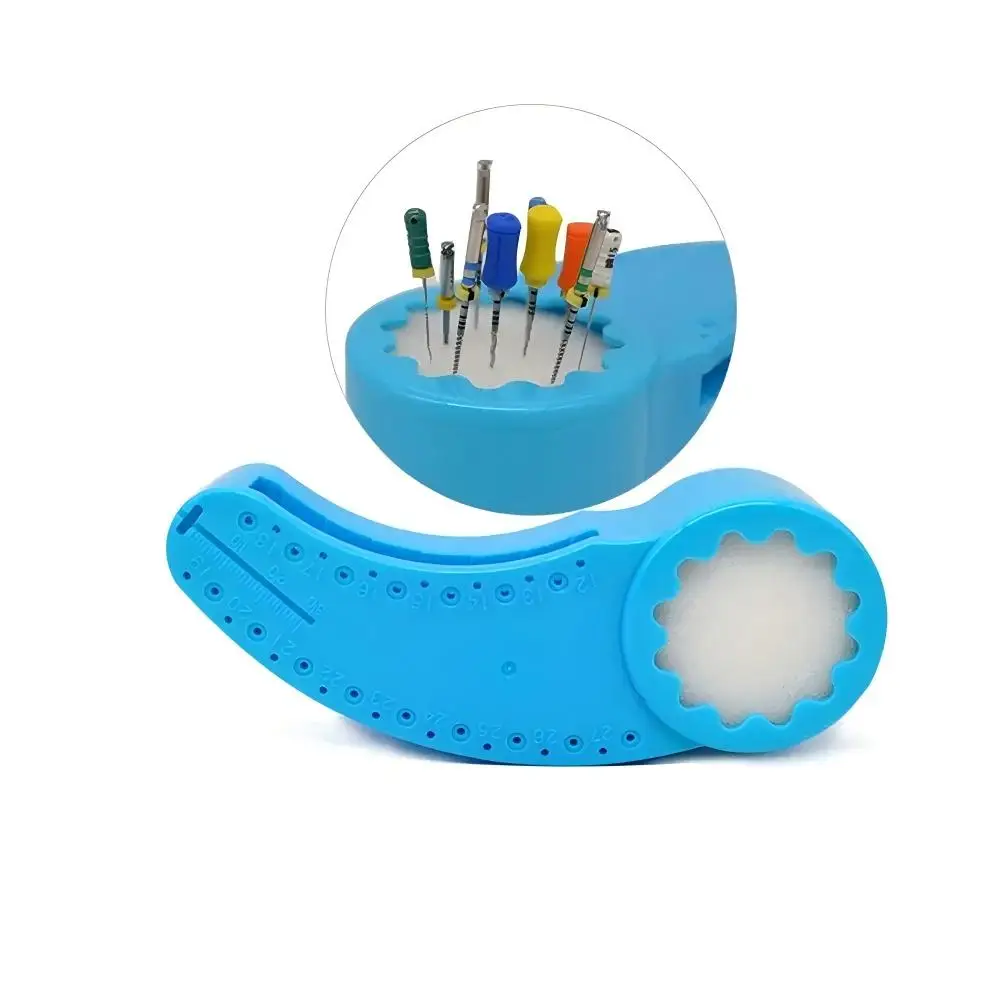 

1pc Dental Endodontic Files Holder Endo Stand Sponges Root Canal File Drills Block Cleaning Box Dentistry Dentist Lab Products