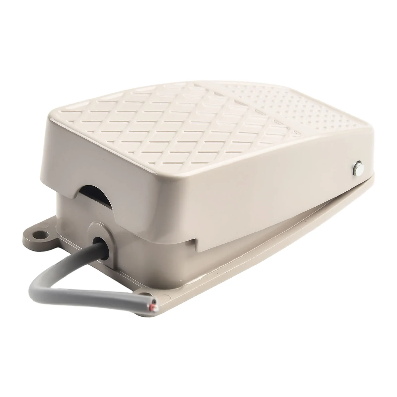 FS-2 Industrial Foot Pedal Switch SPDT 1NO1NC 10A Current Handling Capacity 220V 380V Control Voltage Non-Slip Base