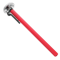 Food Thermometer for Baking Cooking Meat Stainless Steel Chocolate Deep Fry Thermometers Gauge Accurate Probe Wide Range