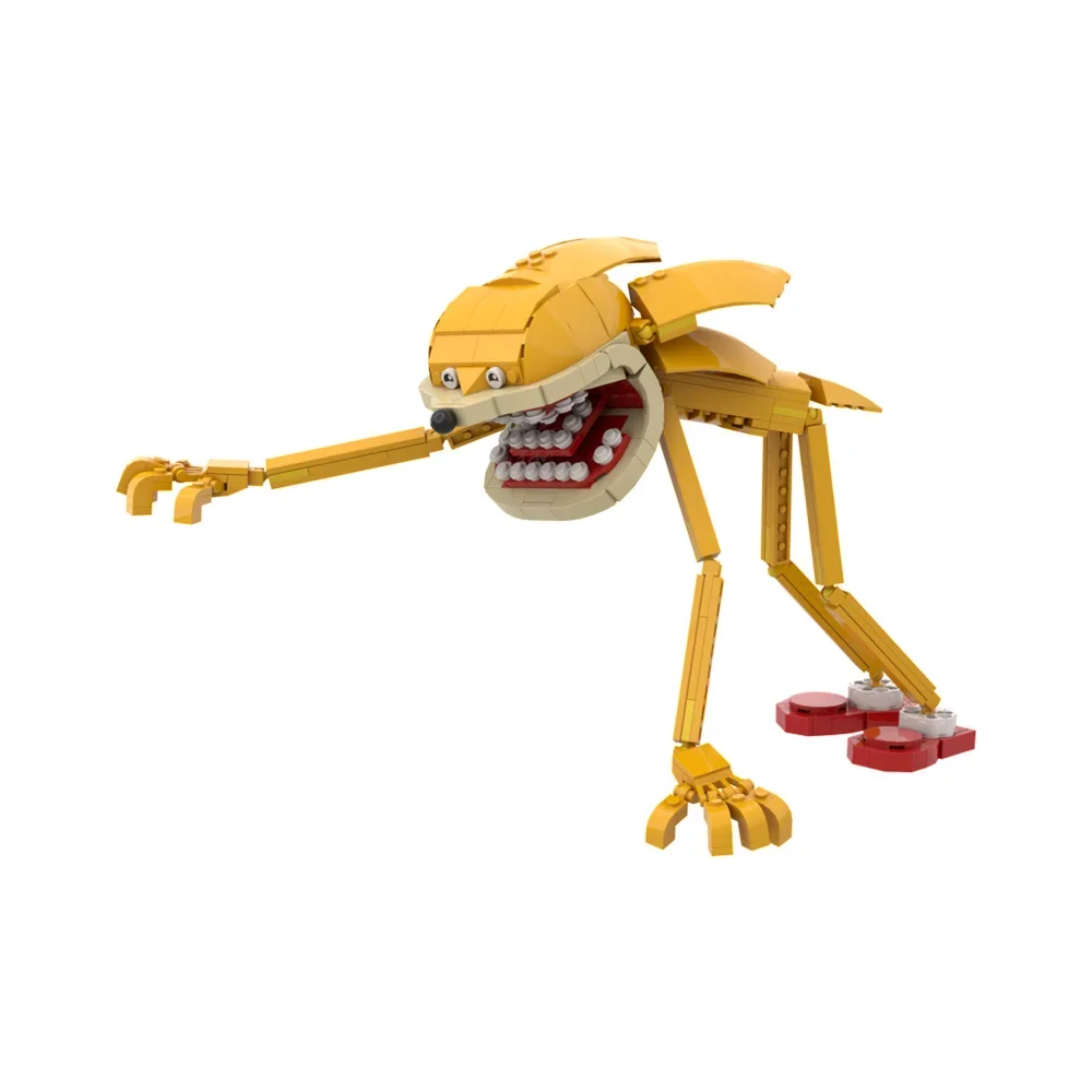 

MOC Animated Character Sonices Model Building Blocks Horror Sinful Hedgehog Action Figure Assembling Bricks Toy Halloween Gift
