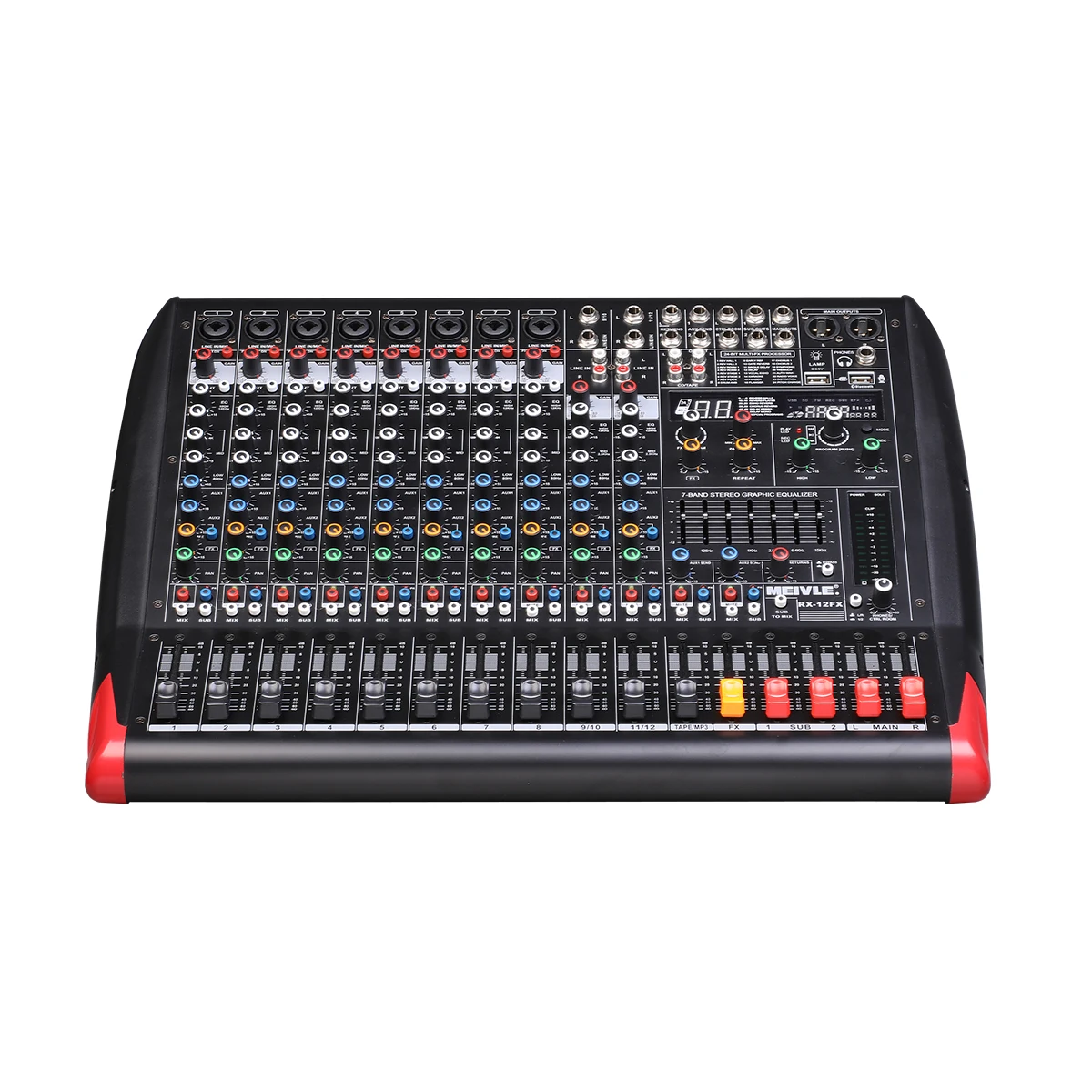 Audio Professional Digital Dj Controller 10 Channel Public Address System Mixer