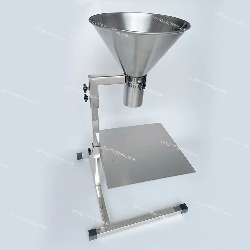 Stainless Steel Large Diameter Hopper Packaging Vacuum Bag Oil-proof Sub-packaging Artifact Funnel with Bracket Switch