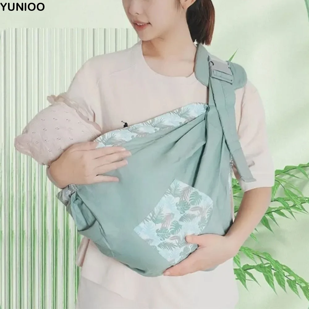 

Dual Use Baby Carrier Wrap Lightweight Adjustable Shoulder Infant Nursing Cover Labor-Saving Breathable Breastfeeding Carriers