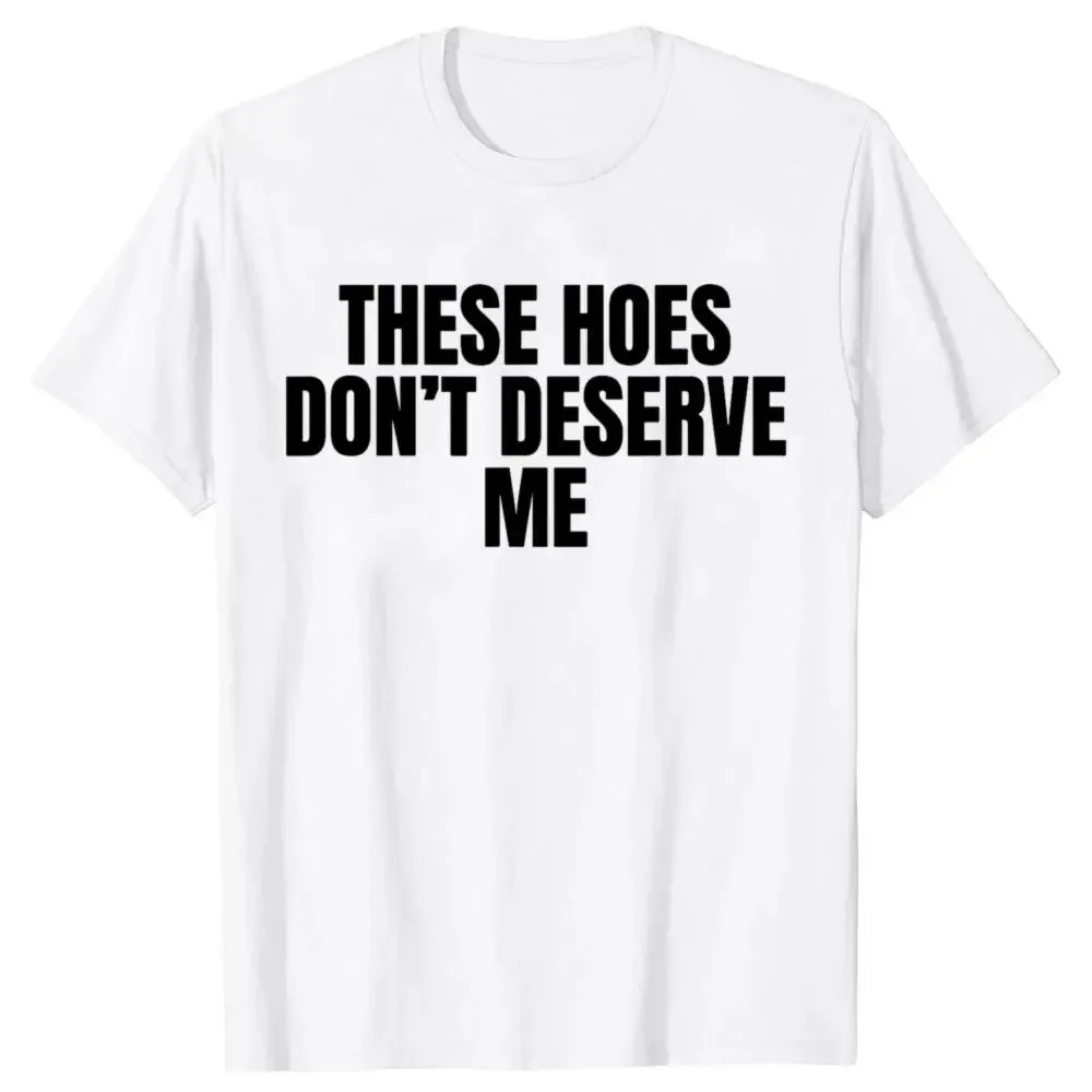 Men's Cotton Funny Graphic Round Neck Short-Sleeve Loose Top - Unisex Sarcastic 