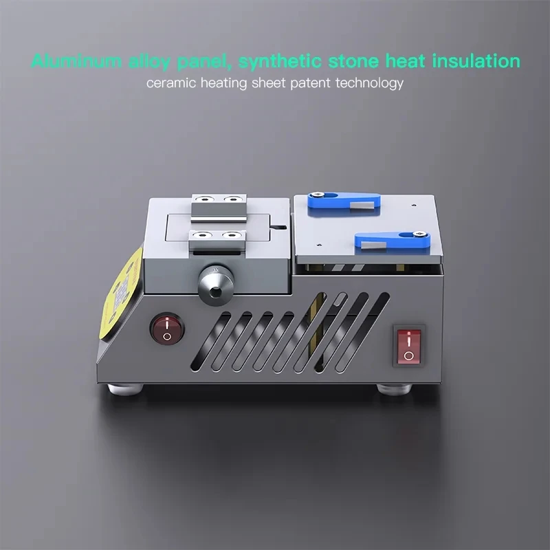 

Preheating Station Glue Removal Machine ZJ-X1 Mutifunctional Layered Preheater Platform Anti-Spray Tin for iPhone Huawei Android
