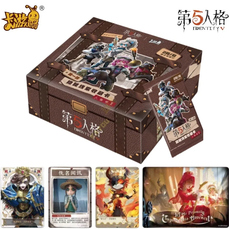 

KAYOU Genuine Identity Ⅴ Card Game Theme Series Collection Card Photographic Bag Around Children Toys Holiday Gift Original Box