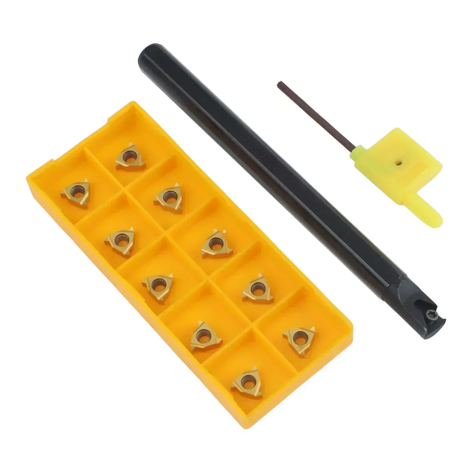 

Carbide Inserts CNC Turning Kit For Machining Projects Forming Tool Holder Right Hand Direction For Turning Machinery