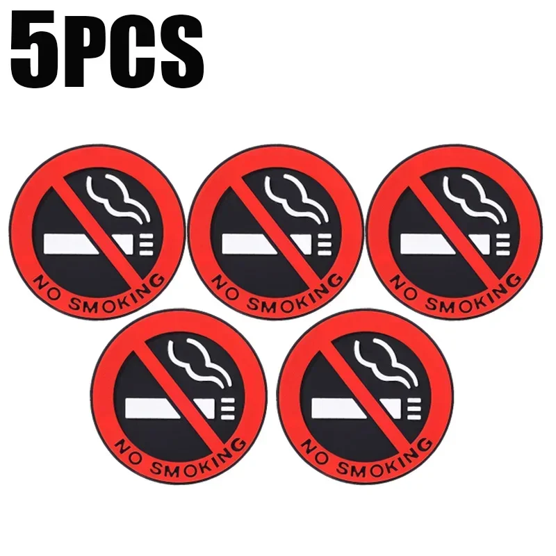 tobacco bumper stickers The background is black Universal No Smoking Car Sticker