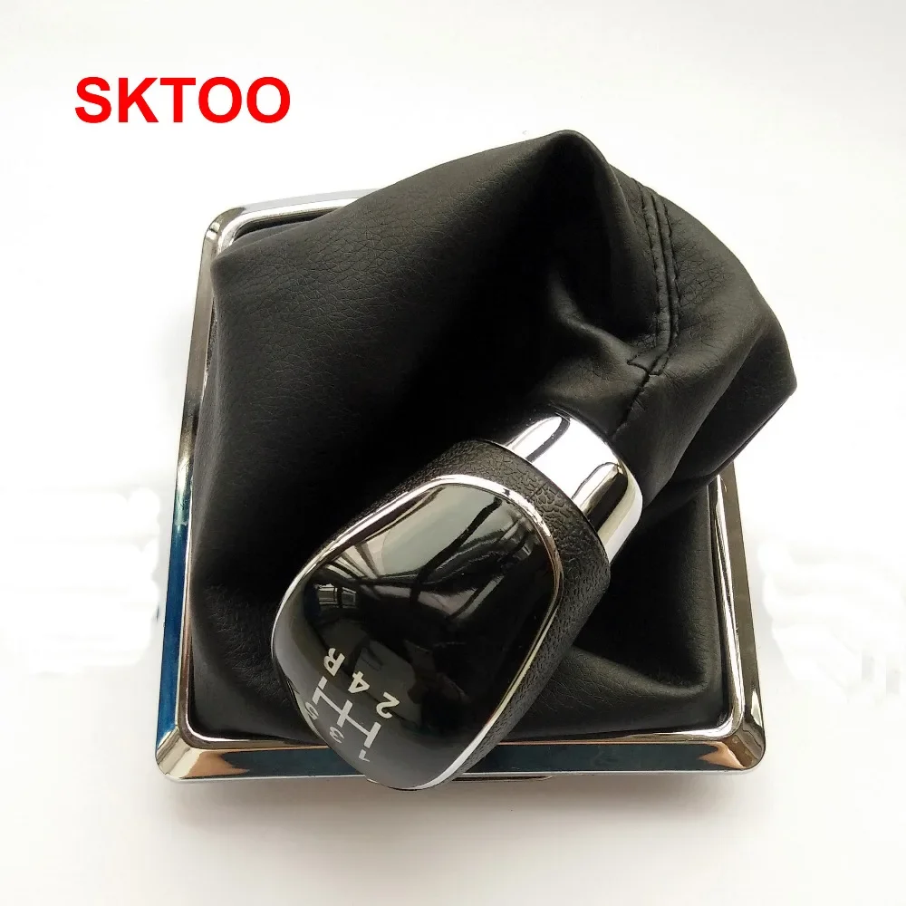 

5 Speed Gear Shift Knob Stick Lever Gaitor Gaiter Boot Cover For Ford/Focus 2009-2015 less 2.0L