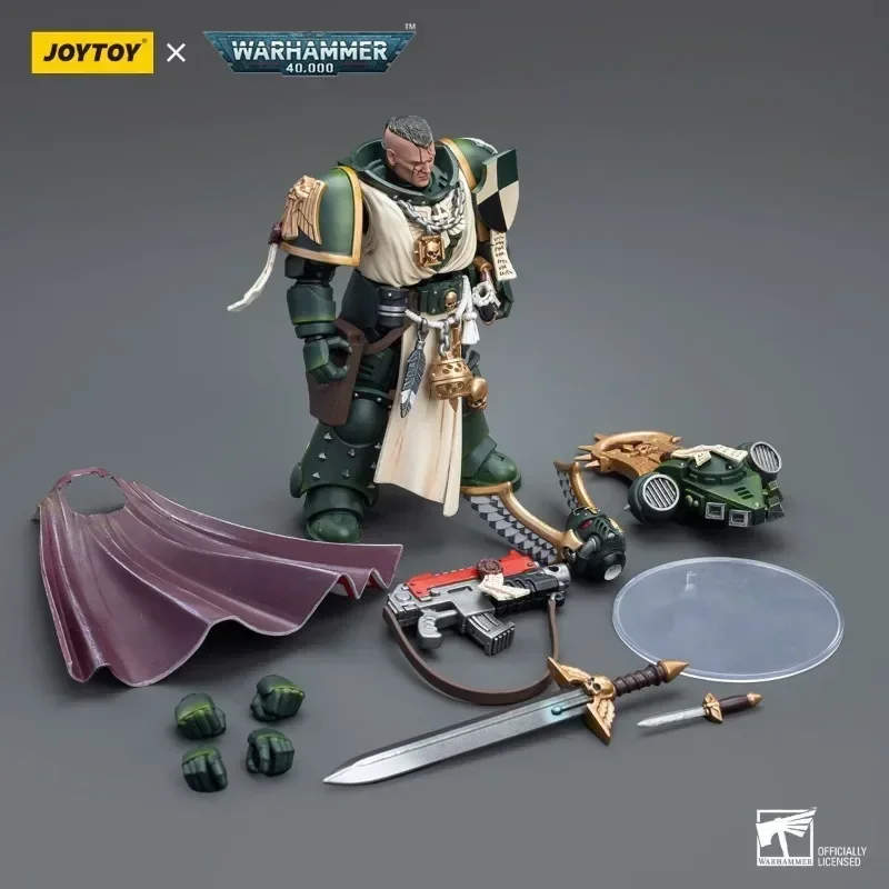

In Stock JOYTOY Warhammer 40k Action Figures Dark Angels Master Lazarus 1/18 Anime Action Figure Model Toys Collection Doll Gift