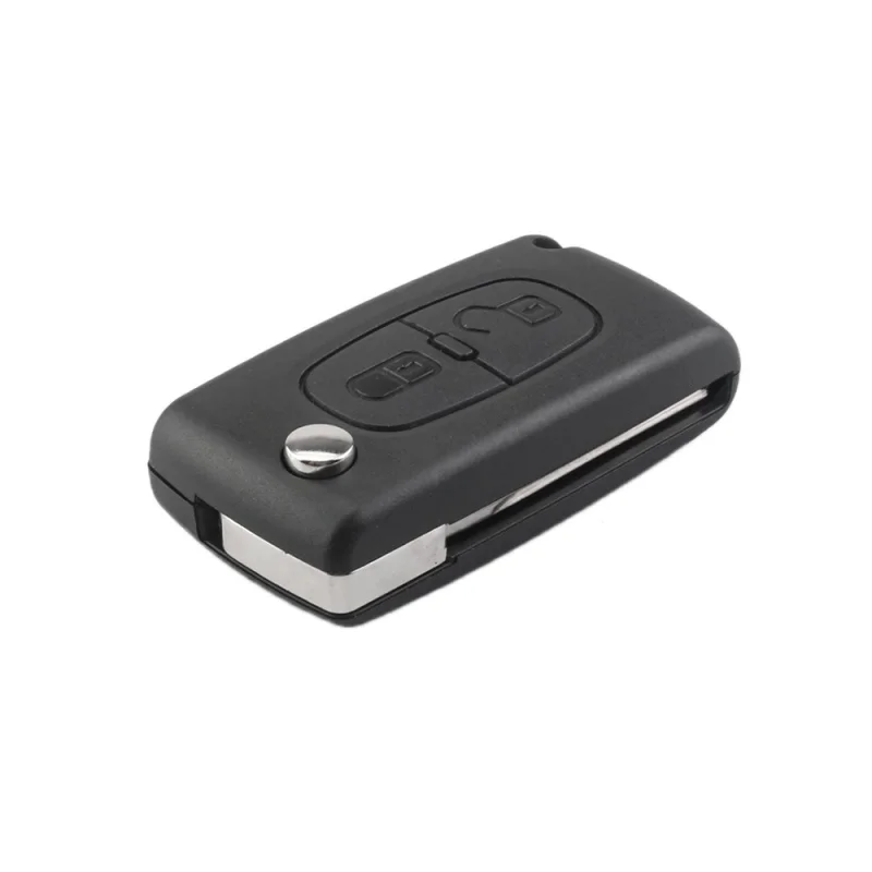 Hindley 2B for Peugeot 206 307 308 407 partner Citroen C4 C5 C3 beringo Xsara flip remote key ask FSK 433MHz ce0523 hu83