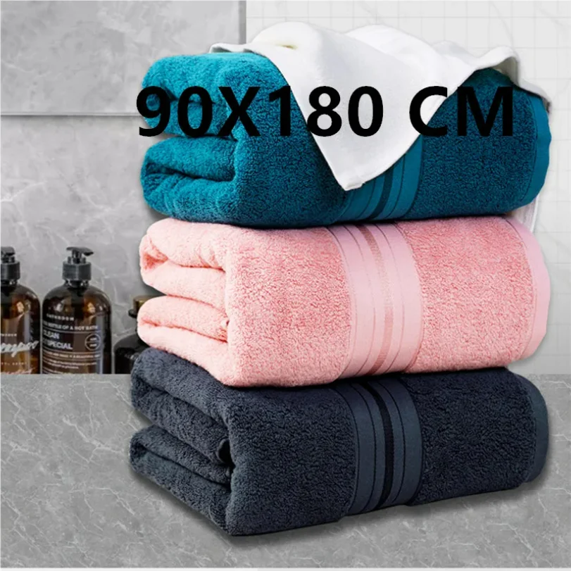 100% Egyptian Cotton Bath Towel Absorbent Adult Bath Towel Solid Color Soft Affinity Face Towel Thickened Cotton Towel wholesale