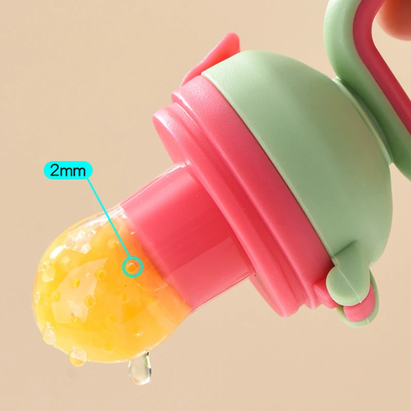 Baby Bite Fun Fruit Feeding Device Baby Nipper Fruit Feeding Device Grinding Rod Fruit and Vegetable Bite Bag Baby Feeding